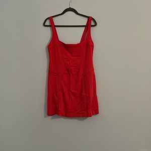 Free People Red Intimately Dress (M)